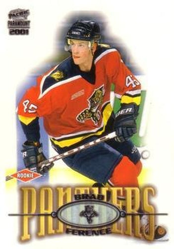 #103 Brad Ference - Florida Panthers - 2000-01 Pacific Paramount Hockey