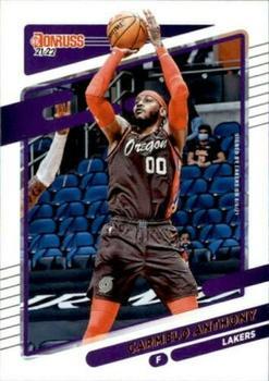#103 Carmelo Anthony - Los Angeles Lakers - 2021-22 Donruss Basketball
