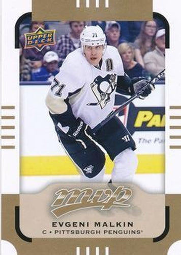 #103 Evgeni Malkin - Pittsburgh Penguins - 2015-16 Upper Deck MVP Hockey