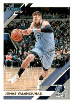 #103 Jonas Valanciunas - Memphis Grizzlies - 2019-20 Donruss Basketball