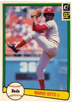 #103 Mario Soto - Cincinnati Reds - 1982 Donruss Baseball