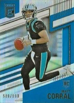 #103 Matt Corral - Carolina Panthers - 2022 Donruss Elite Football