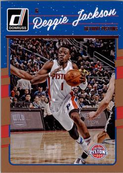 #103 Reggie Jackson - Detroit Pistons - 2016-17 Donruss Basketball