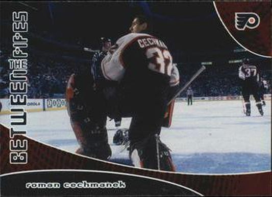 #103 Roman Cechmanek - Philadelphia Flyers - 2001-02 Be a Player Between the Pipes Hockey