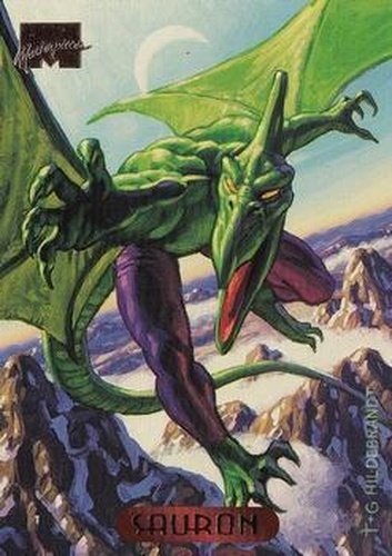#103 Sauron - 1994 Fleer Marvel Masterpieces Hildebrandt Brothers