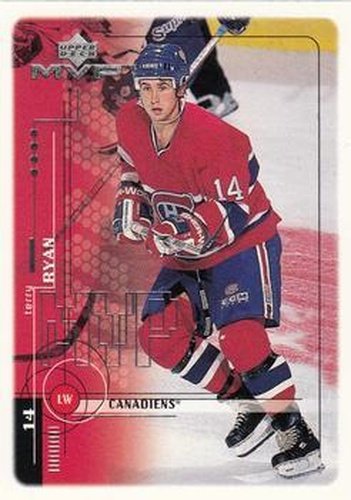 #103 Terry Ryan - Montreal Canadiens - 1998-99 Upper Deck MVP Hockey