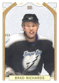 #103 Brad Richards - Tampa Bay Lightning - 2003-04 Topps C55 Hockey