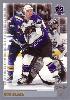 #103 Rob Blake - Los Angeles Kings - 2000-01 O-Pee-Chee Hockey