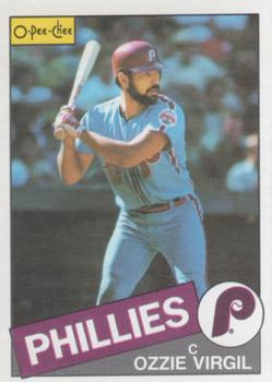 #103 Ozzie Virgil - Philadelphia Phillies - 1985 O-Pee-Chee Baseball
