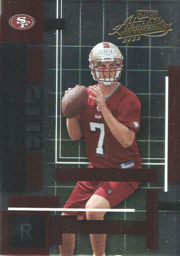 #103 Ken Dorsey - San Francisco 49ers - 2003 Playoff Absolute Memorabilia Football
