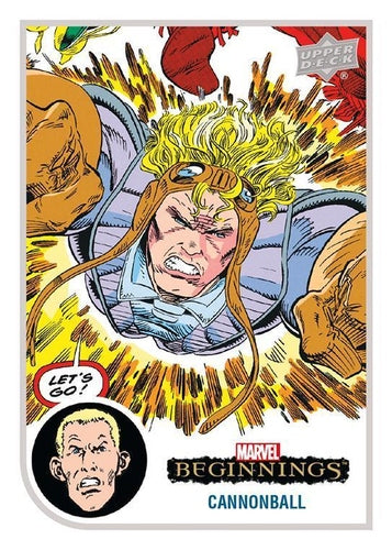 #103 Cannonball - 2022 Upper Deck Marvel Beginnings