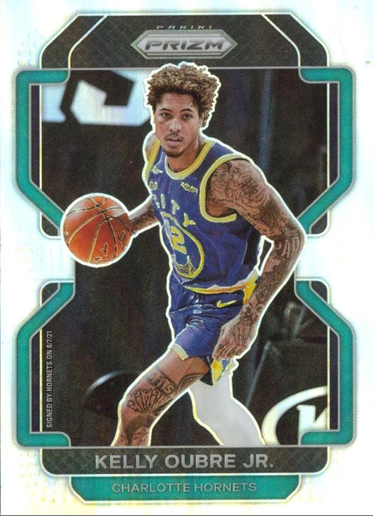 #103 Kelly Oubre Jr. - Charlotte Hornets - 2021-22 Panini Prizm - Silver Basketball