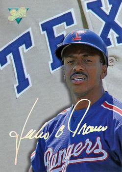 #103 Julio Franco - Texas Rangers - 1993 Studio Baseball