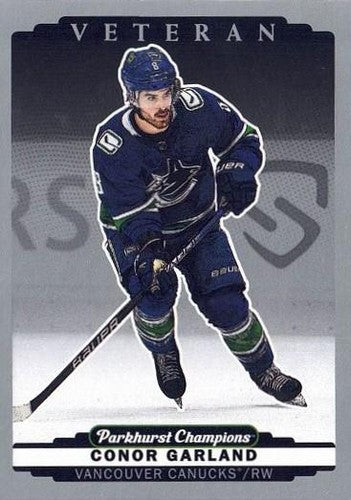 #103 Conor Garland - Vancouver Canucks - 2022-23 Parkhurst Champions - Silver Hockey