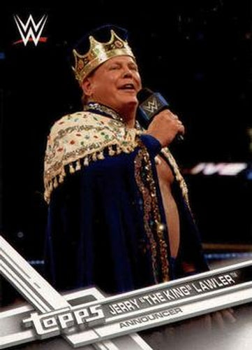 #103 Jerry "The King" Lawler - 2017 Topps WWE Then Now Forever Wrestling