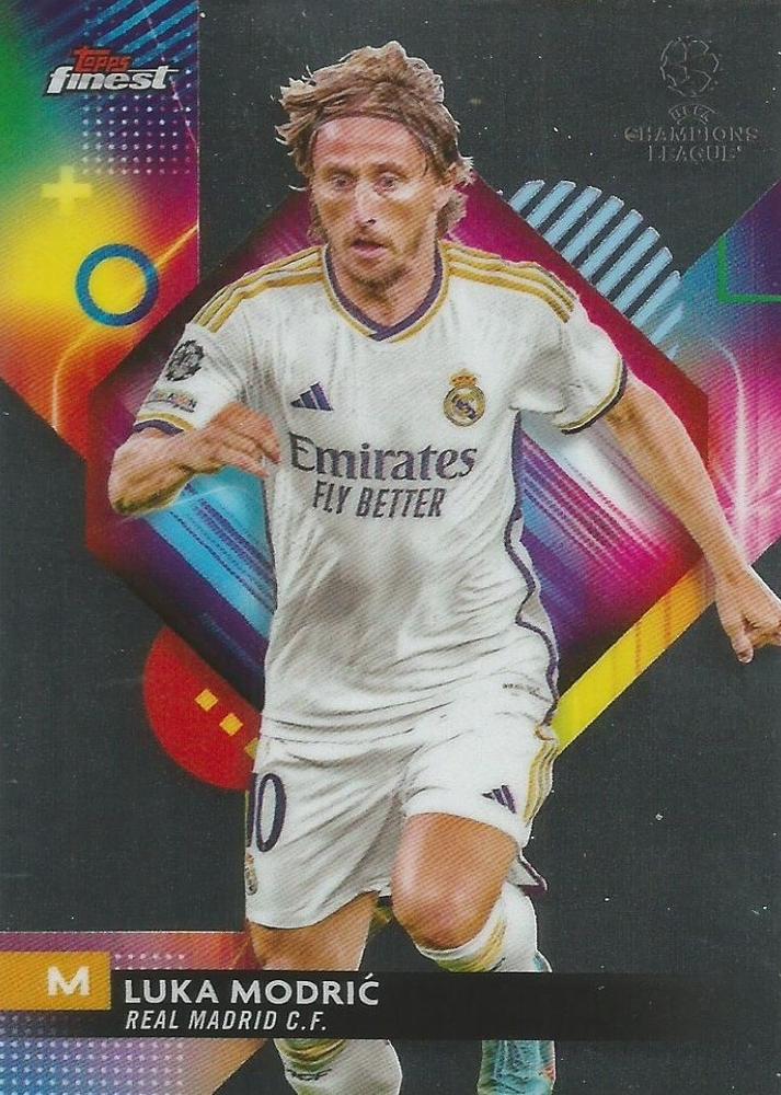 #103 Luka Modric - Real Madrid CF - 2023-24 Finest UEFA Club Competitions Soccer