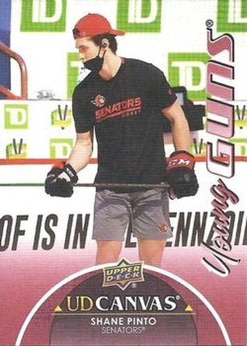 #C103 Shane Pinto - Ottawa Senators - 2021-22 Upper Deck - UD Canvas Hockey