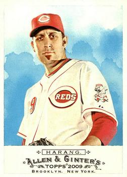 #103 Aaron Harang - Cincinnati Reds - 2009 Topps Allen & Ginter Baseball