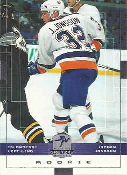 #104 Jorgen Jonsson - New York Islanders - 1999-00 Upper Deck Wayne Gretzky Hockey