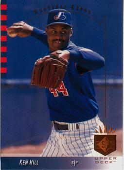 #104 Ken Hill - Montreal Expos - 1993 SP Baseball