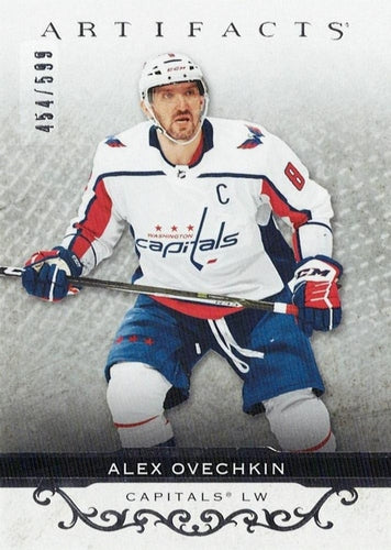 #104 Alex Ovechkin - Washington Capitals - 2021-22 Upper Deck Artifacts Hockey