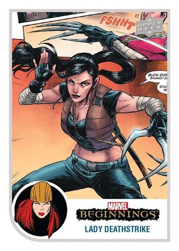 #104 Lady Deathstrike - 2022 Upper Deck Marvel Beginnings