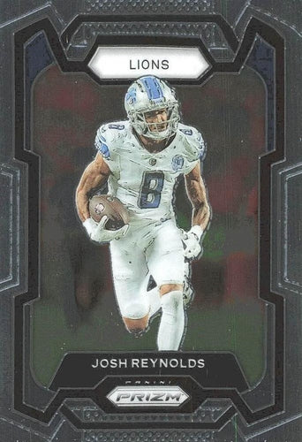 #104 Josh Reynolds - Detroit Lions - 2023 Panini Prizm Football