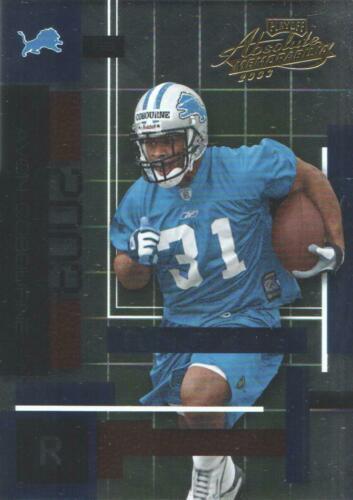 #104 Avon Cobourne - Detroit Lions - 2003 Playoff Absolute Memorabilia Football