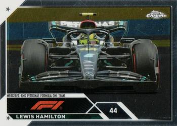 #104 Lewis Hamilton - Mercedes-AMG Petronas Formula One Team - 2023 Topps Chrome Formula 1 Racing