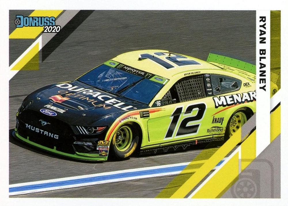 #104 Ryan Blaney - Team Penske - 2020 Donruss Racing