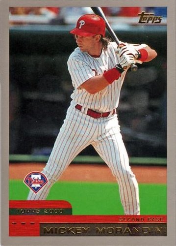 #T104 Mickey Morandini - Philadelphia Phillies - 2000 Topps Traded & Rookies Baseball