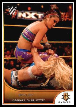 #104 Bayley - 2016 Topps WWE Road to Wrestlemania Wrestling