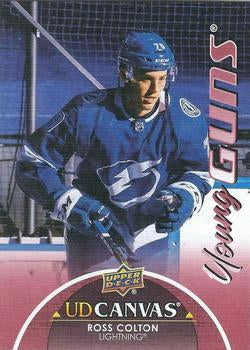 #C104 Ross Colton - Tampa Bay Lightning - 2021-22 Upper Deck - UD Canvas Hockey
