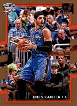 #104 Enes Kanter - Oklahoma City Thunder - 2017-18 Donruss Basketball