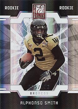 #104 Alphonso Smith - Denver Broncos - 2009 Donruss Elite Football