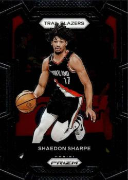 #104 Shaedon Sharpe - Portland Trail Blazers - 2023-24 Panini Prizm Basketball
