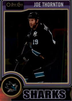 #104 Joe Thornton - San Jose Sharks - 2014-15 O-Pee-Chee Platinum Hockey