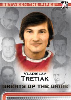 #104 Vladislav Tretiak - CSKA Moscow - 2006-07 In The Game Between The Pipes Hockey