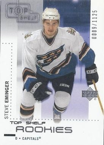 #104 Steve Eminger - Washington Capitals - 2002-03 Upper Deck Top Shelf Hockey