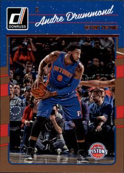 #104 Andre Drummond - Detroit Pistons - 2016-17 Donruss Basketball