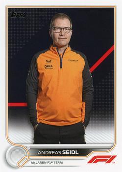#104 Andreas Seidl - McLaren F1 Team - 2022 Topps Formula 1 Racing