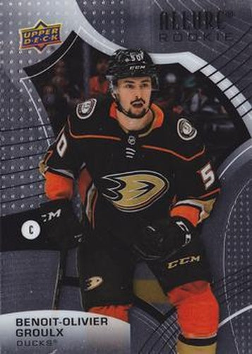 #104 Benoit-Olivier Groulx - Anaheim Ducks - 2021-22 Upper Deck Allure Hockey