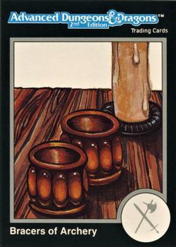 #104 Bracers of Archery - 1991 TSR Advanced Dungeons & Dragons - Silver