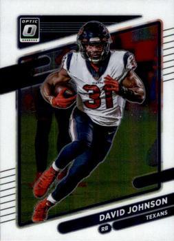 #104 David Johnson - Houston Texans - 2021 Donruss Optic Football