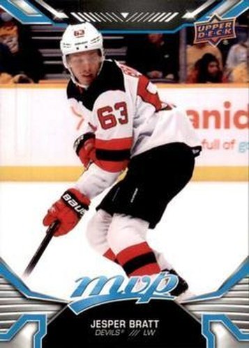 #104 Jesper Bratt - New Jersey Devils - 2022-23 Upper Deck MVP Hockey