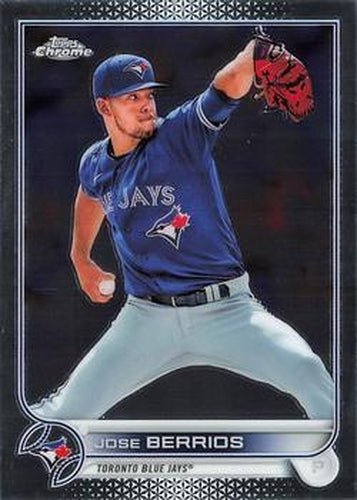 #104 Jose Berrios - Toronto Blue Jays - 2022 Topps Chrome Baseball