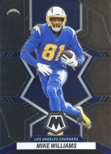 #104 Mike Williams - Los Angeles Chargers - 2022 Panini Mosaic Football