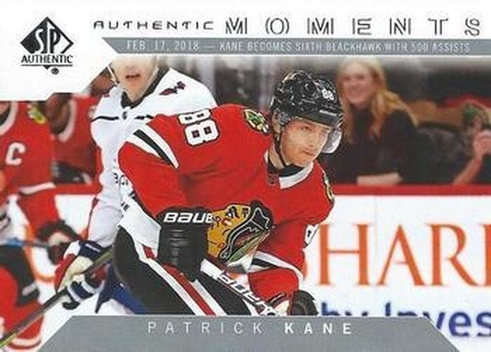 #104 Patrick Kane - Chicago Blackhawks - 2018-19 SP Authentic Hockey