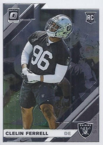 #104 Clelin Ferrell - Oakland Raiders - 2019 Donruss Optic Football