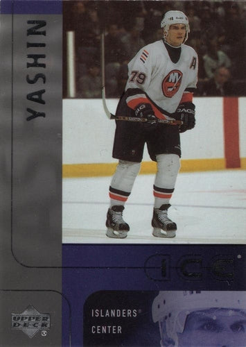 #104 Alexei Yashin - New York Islanders - 2001-02 Upper Deck Ice Hockey